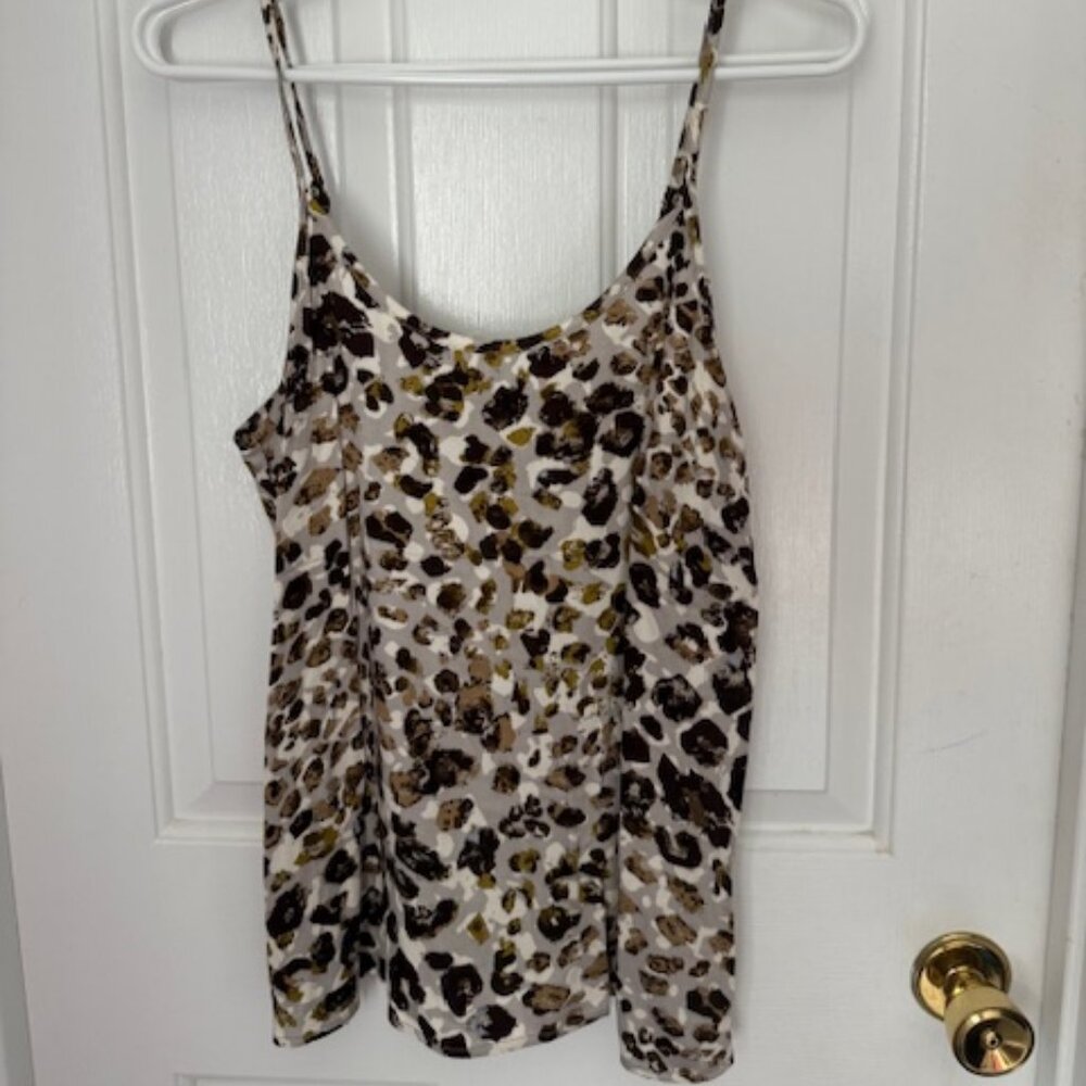 Silk Leopard Camisole